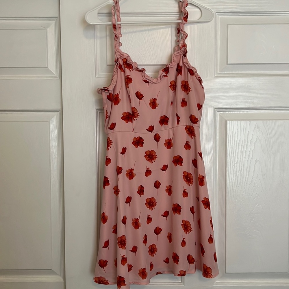 Pink Floral Dress! 💖